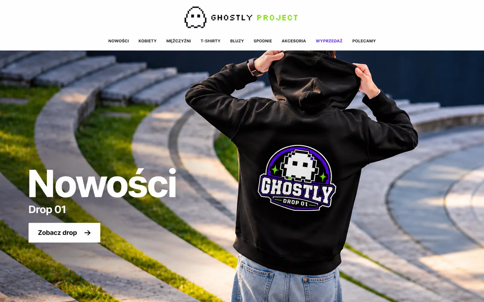 Podgląd strony internetowej Ghostly Project